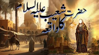 Hazrat shuaib alaihisslam ka waqiya | life of prophet shuaib as. | islamic series