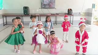 Little Angels of KG Spreading Christmas Magic with Grace and Joy