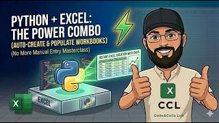 Automate Excel Reports with Python | OpenPyXL Step-by-Step TutorialCreateXL with Python