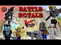 Skeleton Boss Battle Royale | Minecraft Mob Battle