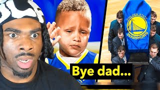 IM SORRY CURRY!!!! HEARTBREAKING NBA MOMENTS REACTION