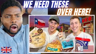 BRITS GO TO THE BIGGEST GROCERY STORE IN TEXAS! - Brit Reacts