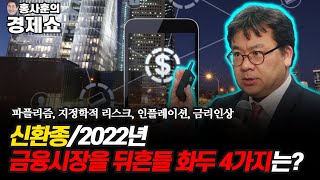 [홍사훈의 경제쇼] 신환종-2022년 금융시장을 뒤흔들 화두 4가지는? 포플리즘, 지정학적 리스크, 인플레이션, 금리인상  | KBS 211116 방송