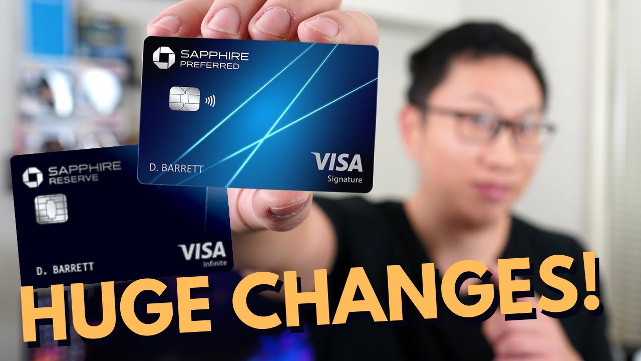 Finally! Chase Sapphire Preferred And Reserve Revamp CONFIRMED! - YouTube