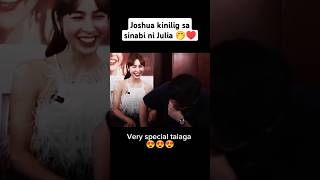 Joshua Garcia, kinilig ng sobra sa sinabi ni Julia Barreto 🤭♥️🔥