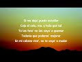 eladio carrión mala mía otra vez letra lyrics