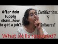 Jobs After Supply chain management| Certifications| Softwares?| Canada