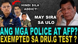 KAKAPASOK LANG ! PNP AT AFP EXEMPTED S DRU.G TEST ! ERWIN NAKABILI NG 1.6 M  DOLLARS NA BAHAY SA US