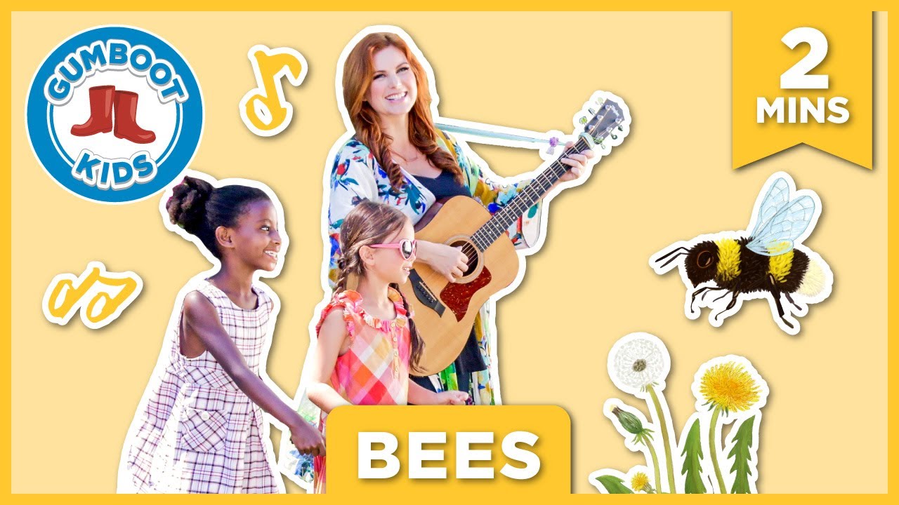 рџђќрџќїрџќђ Bees Sing Along With Jessie The Gumboot Kids Youtube