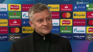 "This group is coming together" Solskjaer reacts to Man Utd 5-0 RB Leipzig