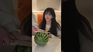 Do you like watermelon? #asian #fruit #watermelon #shortfeed #douyin #chinese #girl #tiktok