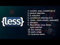 LESS CSS Pre-Processor Tutorial