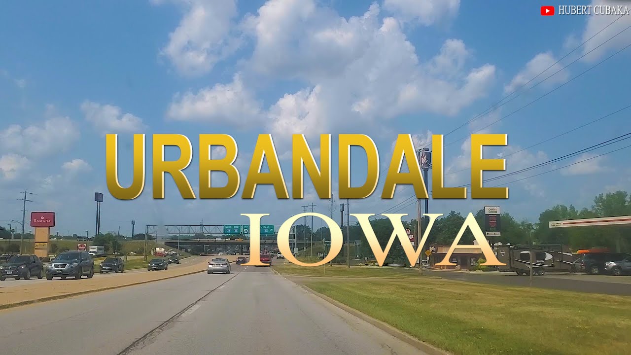 DRIVING THROUGH THE CITY OF URBANDALE, IOWA - YouTube