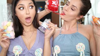 London Candy Haul with Nina Vee! Nipple Tassles....