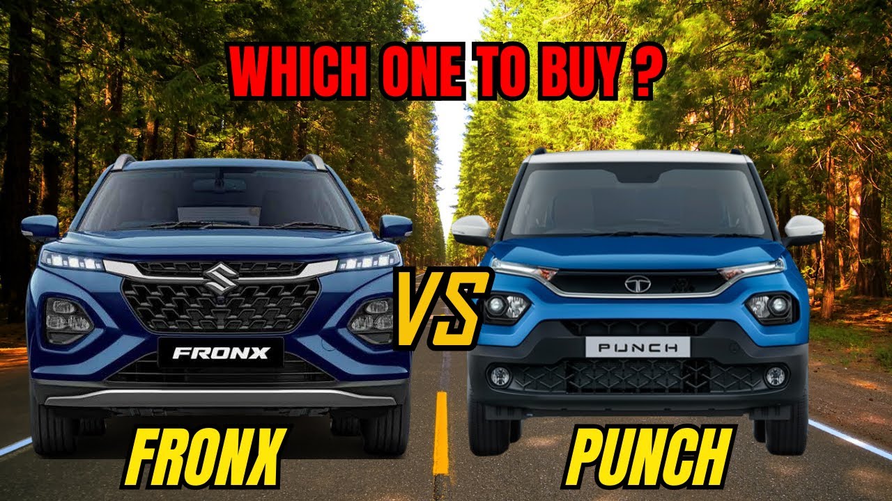 Maruti Fronx Vs Tata Punch| Detailed Comparison| Features Vs Safety ...