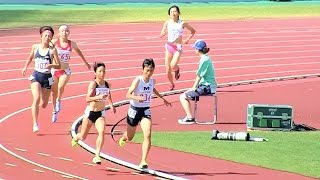 2015インターハイ陸上 女子800m準決勝2組20150731