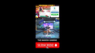 THE MANISH GAMING ❤️ REDEEMCOD COSTAM FREE FIRE LIVESTREAM #livestrem #freefire