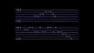 (To all eternity) Guitar Tablature Sample by lloyd bulfa