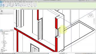 REVIT(BIM)5-6 使用剖面框多方檢視模型剖面