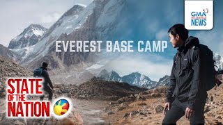 Pinoy nagkuwento ng experience sa Everest base camp | SONA