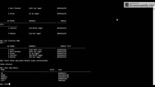 Oracle -11g -Sql -Alter command -Add Column ,Modify,Drop the column -3