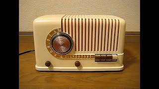 真空管ラジオ　Silvertone Tube Radio Model 3451 「Artie Shaw Stardust」を聴いてみました。