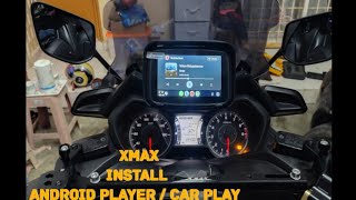 XMAX install android player / Play motorcycle