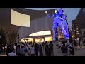 ららぽーと福岡 実物大νガンダムの夜演出フルバージョン＆実況ありで