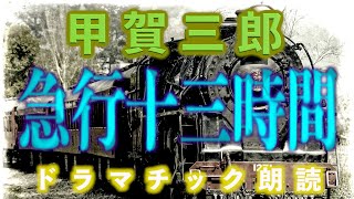 【朗読/推理小説/ミステリー】甲賀三郎・急行十三時間【探偵】