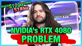 NVIDIA's RTX 4080 Problem: They're Not Selling & MSRP Doesn't Exist