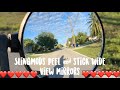 Slingmods' (peel & stick) Can Am RYKER Wide View 180° Mirrors