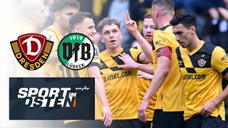 Dynamo Dresden schießt sich gegen Lübeck Frust von der Seele | Sport im Osten