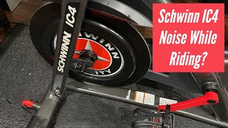Schwinn IC4 Noises While Riding?