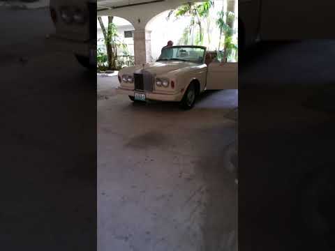 ROLLS ROYCE CORNICHE CONVERTIBLE 1985 1 OWNER CAR MOST COMPLETE MR SUNSHINE EDDY SHIPEK 561-693-8636 ROLLS ROYCE CORNICHE CONVERTIBLE 1985 1 OWNER CAR MOST COMPLETE MR SUNSHINE EDDY SHIPEK 561-693-8636