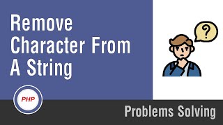 [Arabic] Problems Solving With PHP - Remove Character From A String
