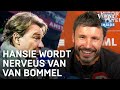 Hansie wordt nerveus van Van Bommel: 'Ga dat weer roepen man, kom op!' | VERONICA INSIDE