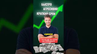 КАК СДЕЛАТЬ С 1000$ ДО 40 000$ НА ТРЕЙДИНГЕ💸 #инвестиции #трейдинг #крипта