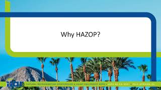 The Case for HAZOP