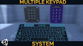 Multiple KEYPAD System Demo - Unity 2020