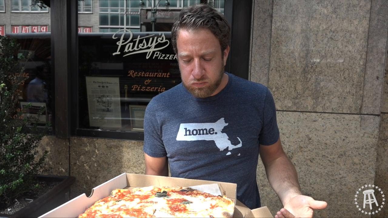 Barstool Pizza Review - Patsy's Pizzeria - YouTube