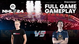NHL 24: Full Game 4K Gameplay - Eki (FLA) vs Kenu (NYR) | Game: 1