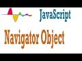 Navigator Object Using JavaScript||Lecture 27th