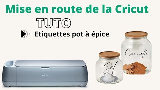 TUTO ☞ Mise en route de la Cricut 3