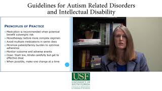 Webinar - Guidelines for Autism Spectrum Disorder & Intellectual Disability (Tanya Murphy, MD, MS)