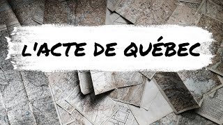 L'Acte de Québec