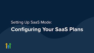 Setting Up SaaS Mode - Configuring Plans