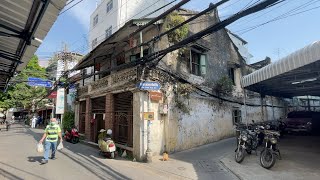 Patina 200-something-year-old corner Chinese house Bangkok