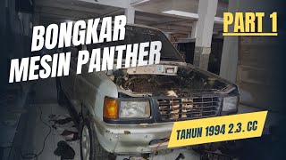 BONGKAR MESIN ISUZU PANTHER PART 1.