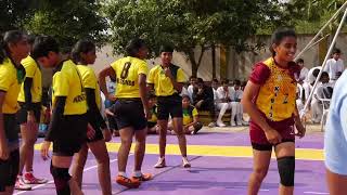 NALGONDA VS KHAMMAM (GIRLS) | 50 th Junior Inter Districr  Kabaddi Championship for Girls - 2024