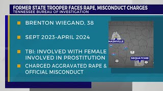 Former TN state trooper faces rape, misconduct charges